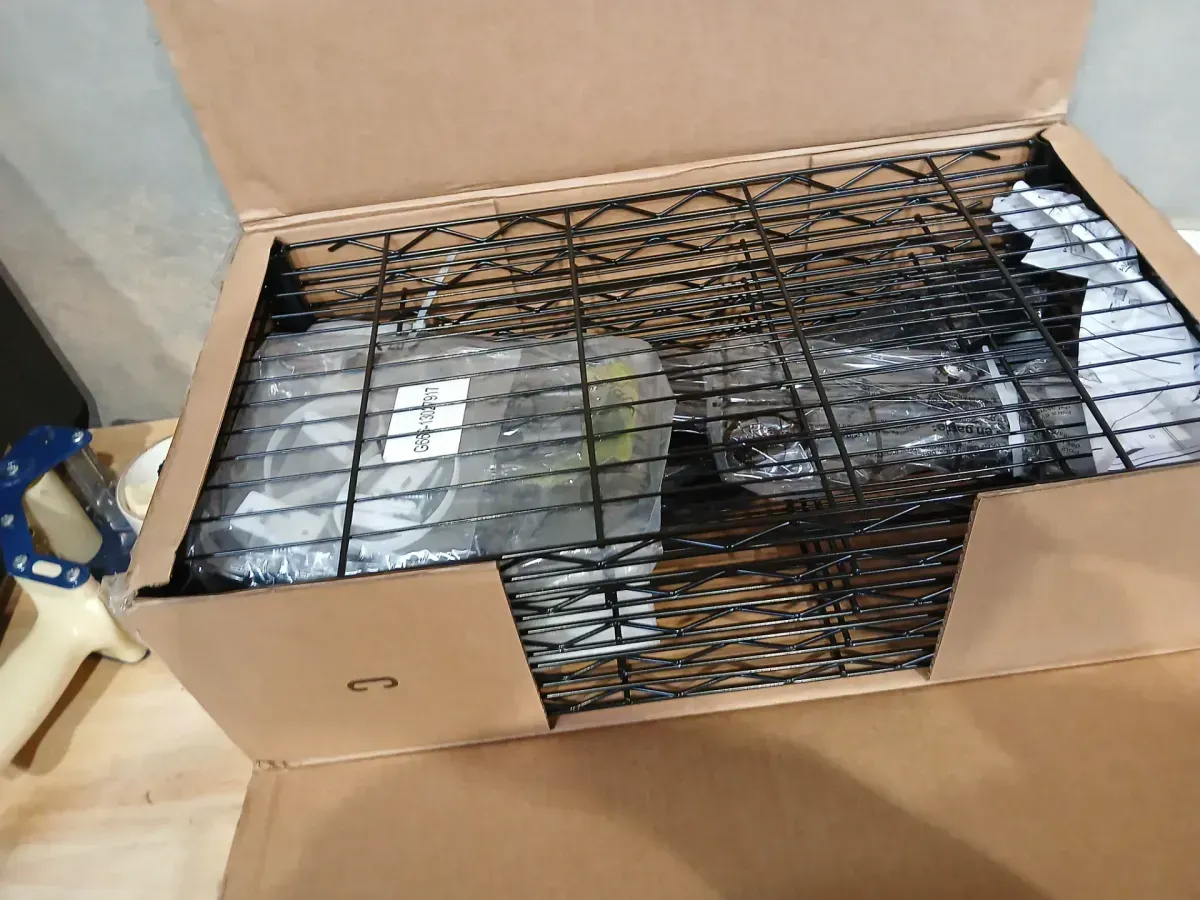 Karl home Black 5-Tier Heavy Duty Steel Freestanding Garage Storage Shelving Unit (21.3 in. W x 59 in. H x 11.42 in. D) - image 3