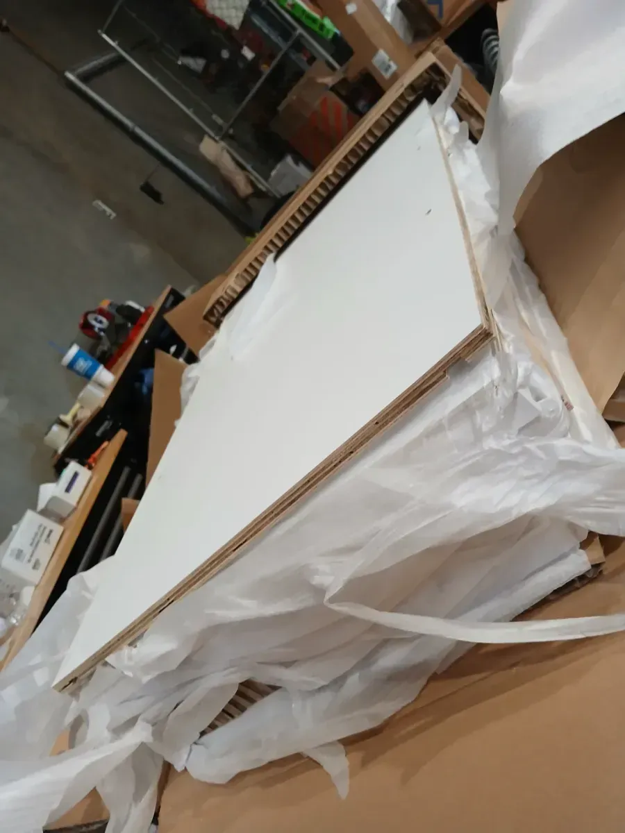 Champion Power Equipment 3 in. Semi-Trash Water Pump (Hampton Bay Avondale 30 in. W x 12 in. D x 18 in. H Ready to Assemble Plywood Shaker Wall Flex Kitchen Cabinet in Alpine White) - image 4