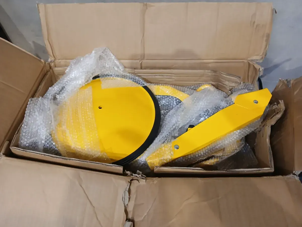 SKYSHALO Wheel Lock Clamp, 2-Pack Trailer Wheel Lock, Heavy-Duty Anti Theft Tire Lock, Adjustable Tire Boot Lock Tire Claw - image 3