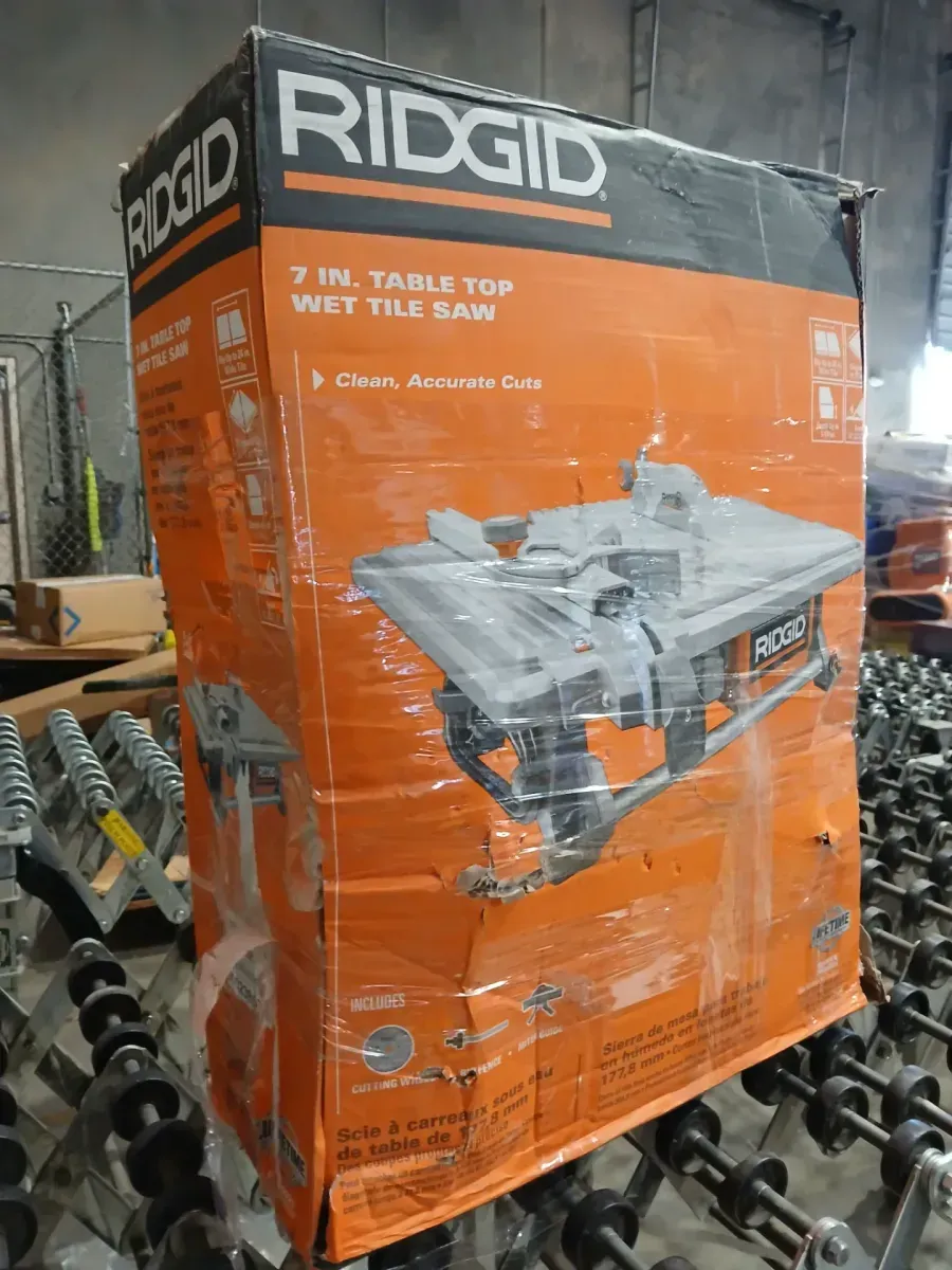 RIDGID 6.5-Amp 7 in. Blade Corded Table Top Wet Tile Saw - image 2