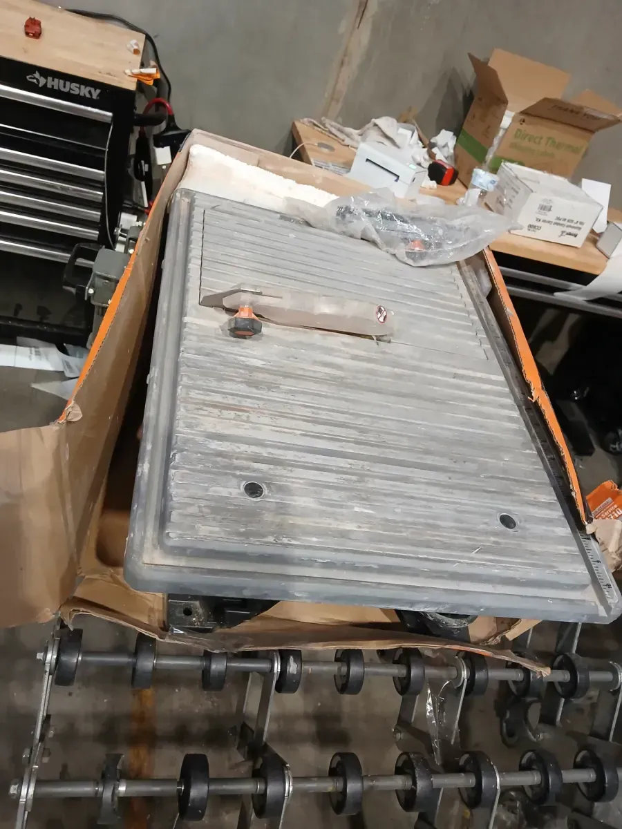 RIDGID 6.5-Amp 7 in. Blade Corded Table Top Wet Tile Saw - image 5