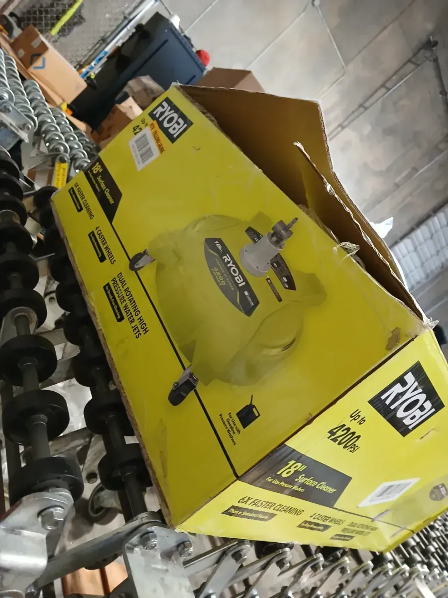 RYOBI 18 in. 4200 PSI Quick Connect Pressure Washer Surface Cleaner for Gas Pressure Washers with Caster Wheels - image 2