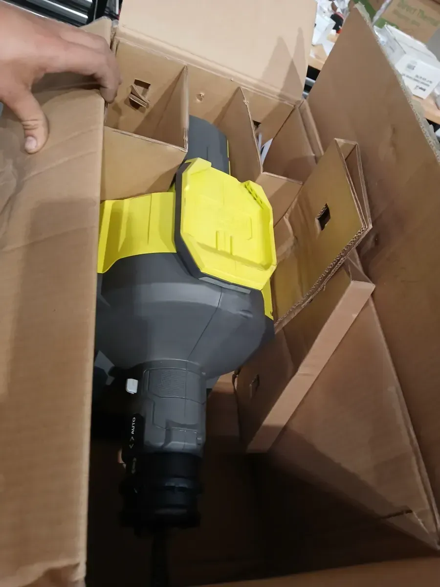 RYOBI ONE+ 18V Cordless Drain Auger with 35 ft Cable, LED Light, Auto Feed/Retract, Cable Lock, Enclosed Drum (Tool Only) - image 4