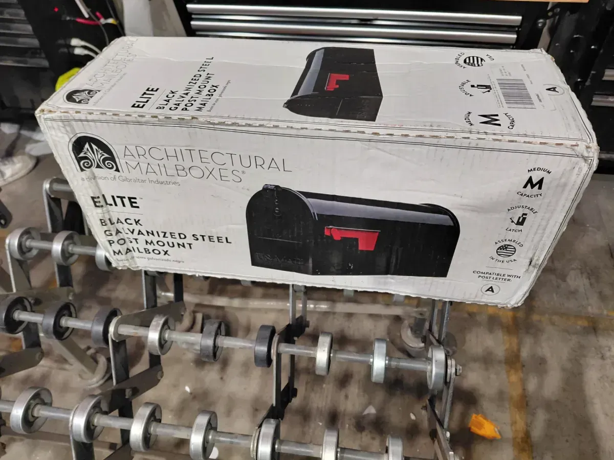 Architectural Mailboxes Elite Black, Medium, Steel, Post Mount Mailbox - image 4