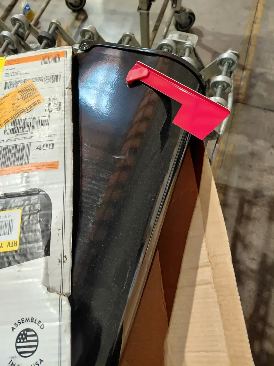 Architectural Mailboxes Elite Black, Medium, Steel, Post Mount Mailbox - image 3