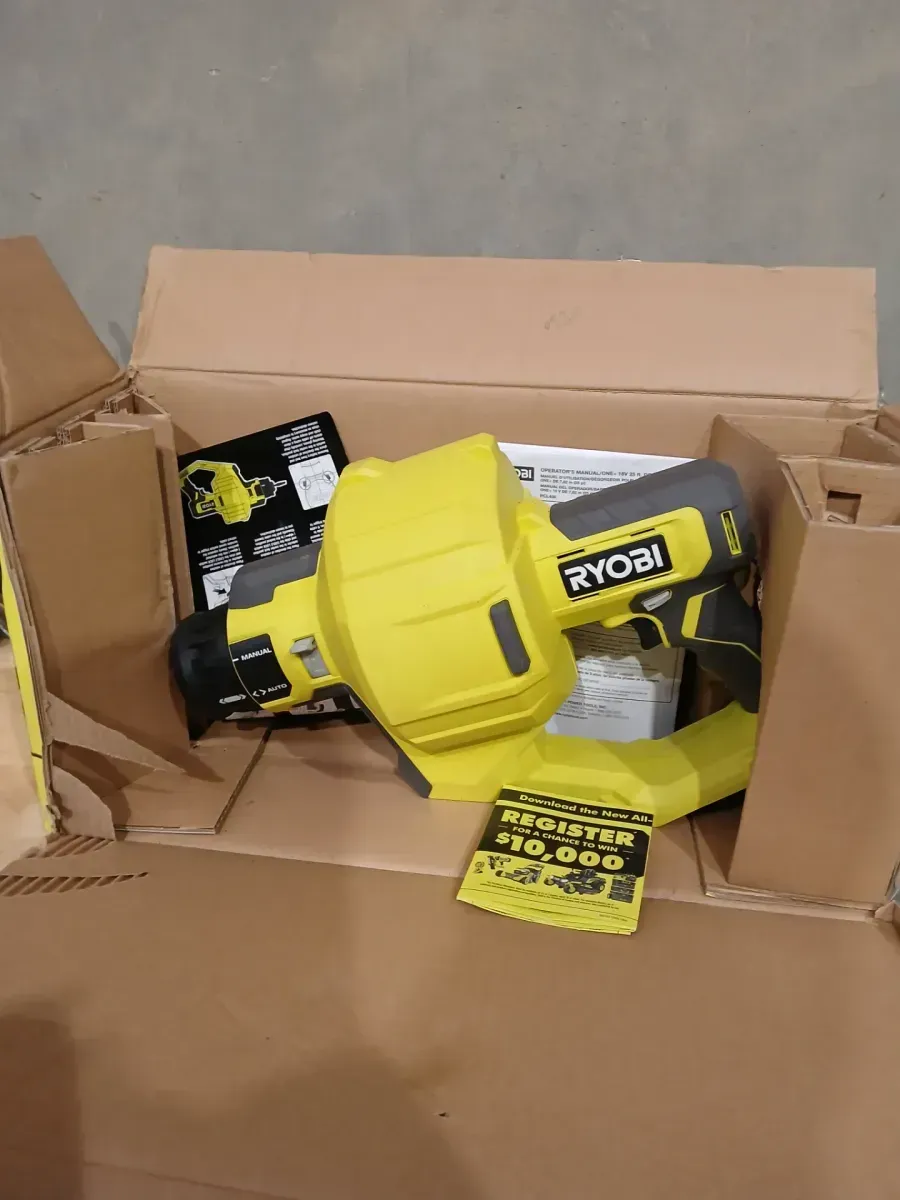 RYOBI ONE+ 18V Cordless Drain Auger with 25 ft Cable, LED Light, Auto Feed/Retract, Cable Lock, Enclosed Drum (Tool Only) - image 4