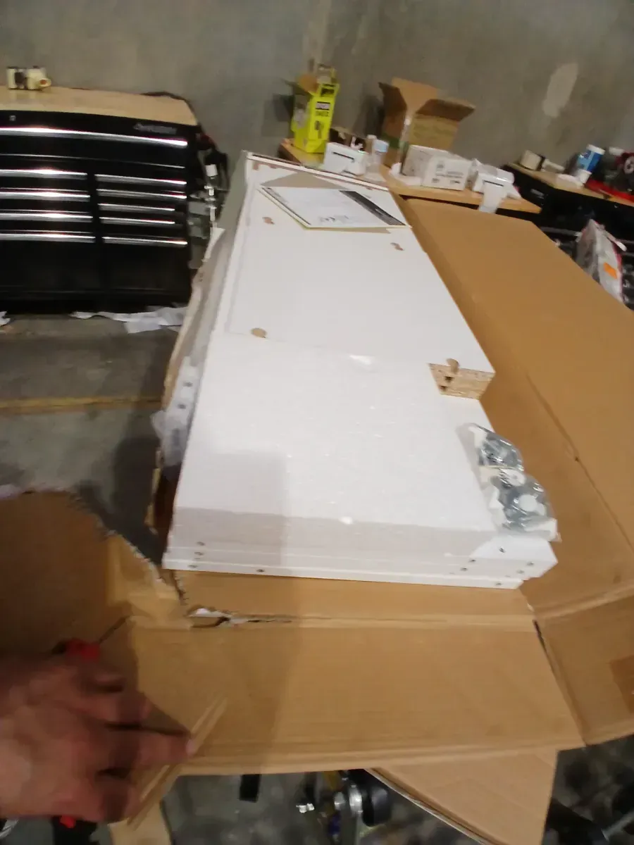 ClosetMaid Selectives 48 in. W - 112 in. W White Reach-In Tower Wall Mount 6-Shelf Wood Closet System - image 5