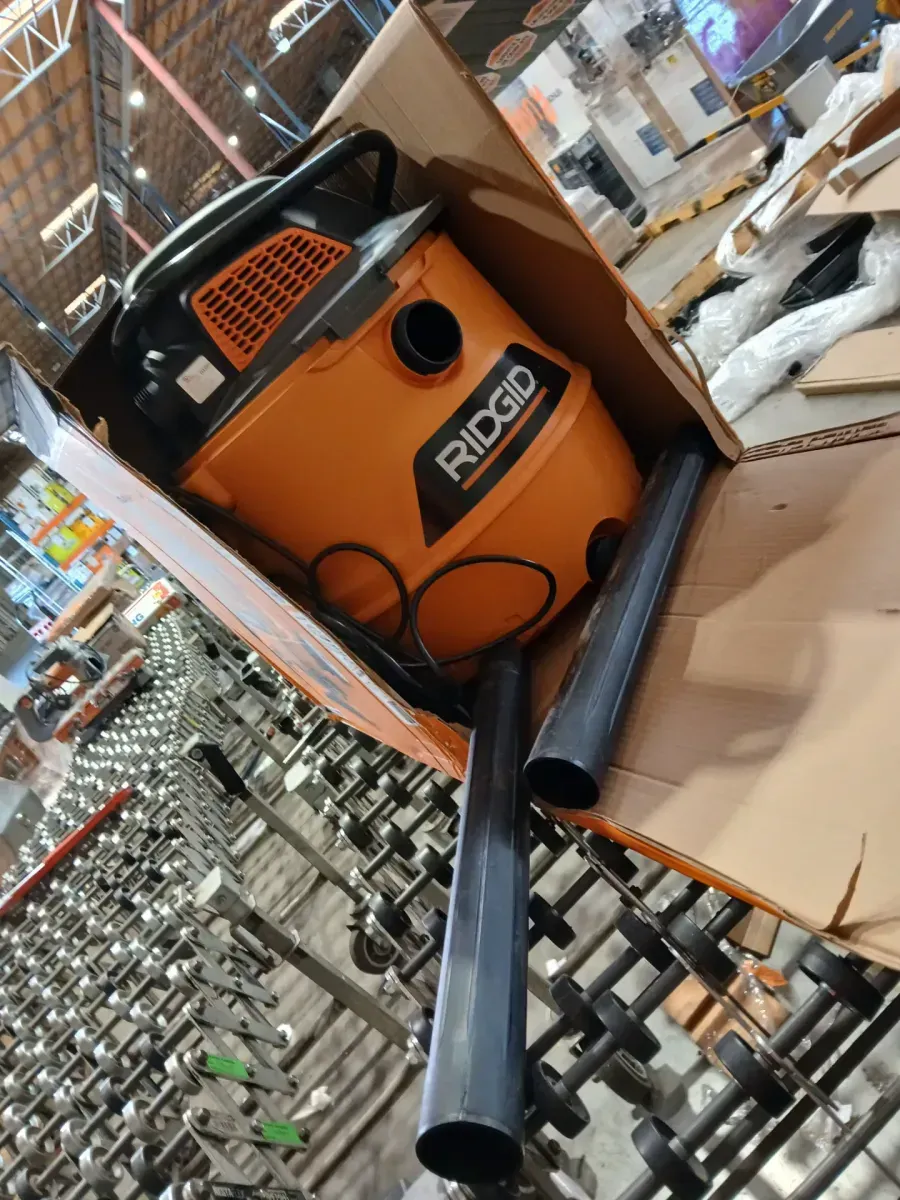 RIDGID 16 Gal. 6.5 Peak HP NXT Shop Vacuum Wet Dry Vac with Cart, Fine Dust Filter, Hose and Accessory Attachments HD1800 - image 3