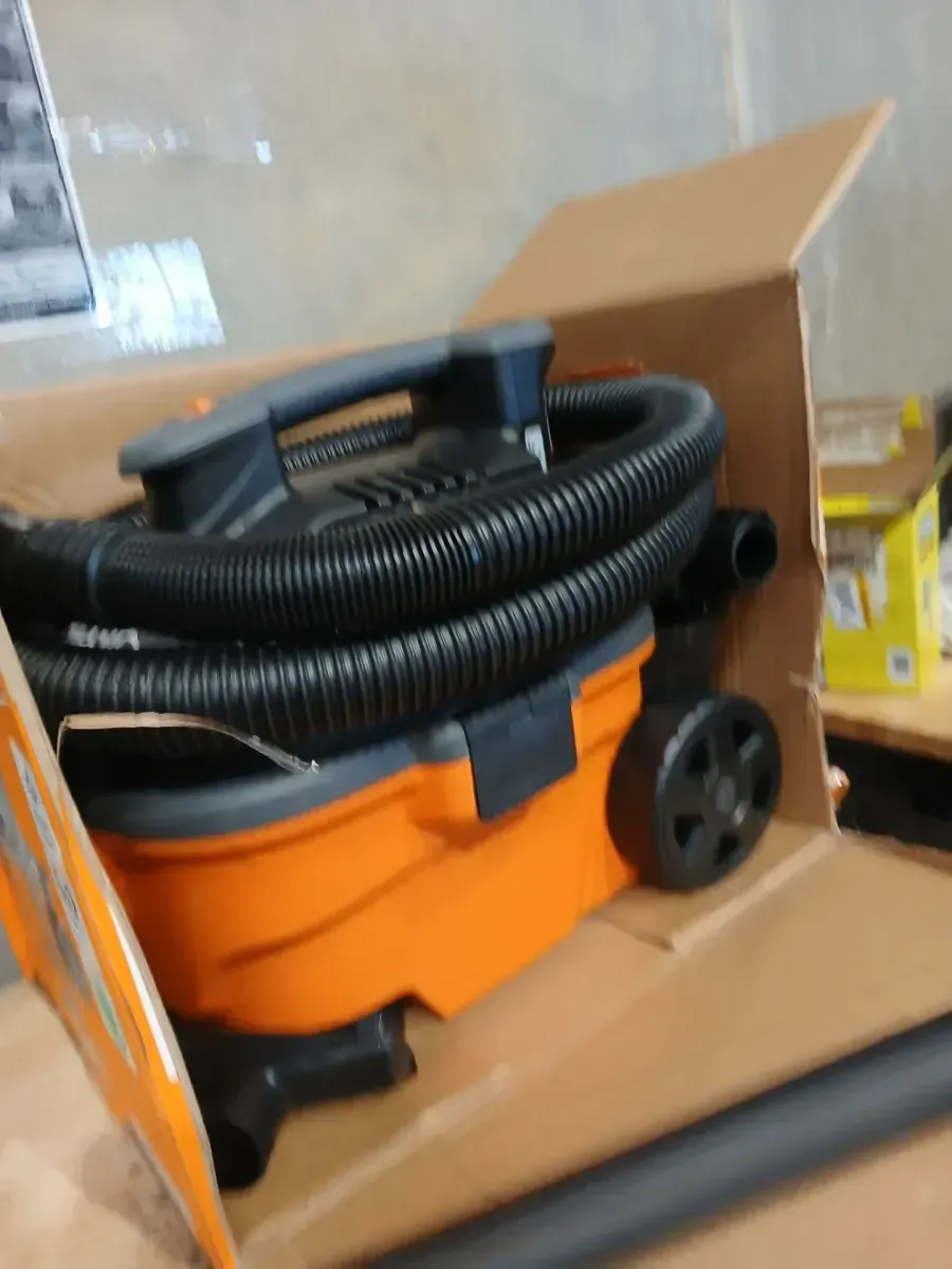 RIDGID 4 Gal. 5.0 Peak HP Portable Shop Vacuum Wet Dry Vac with Fine Dust Filter, Locking Hose and Attachments WD4070 - image 4