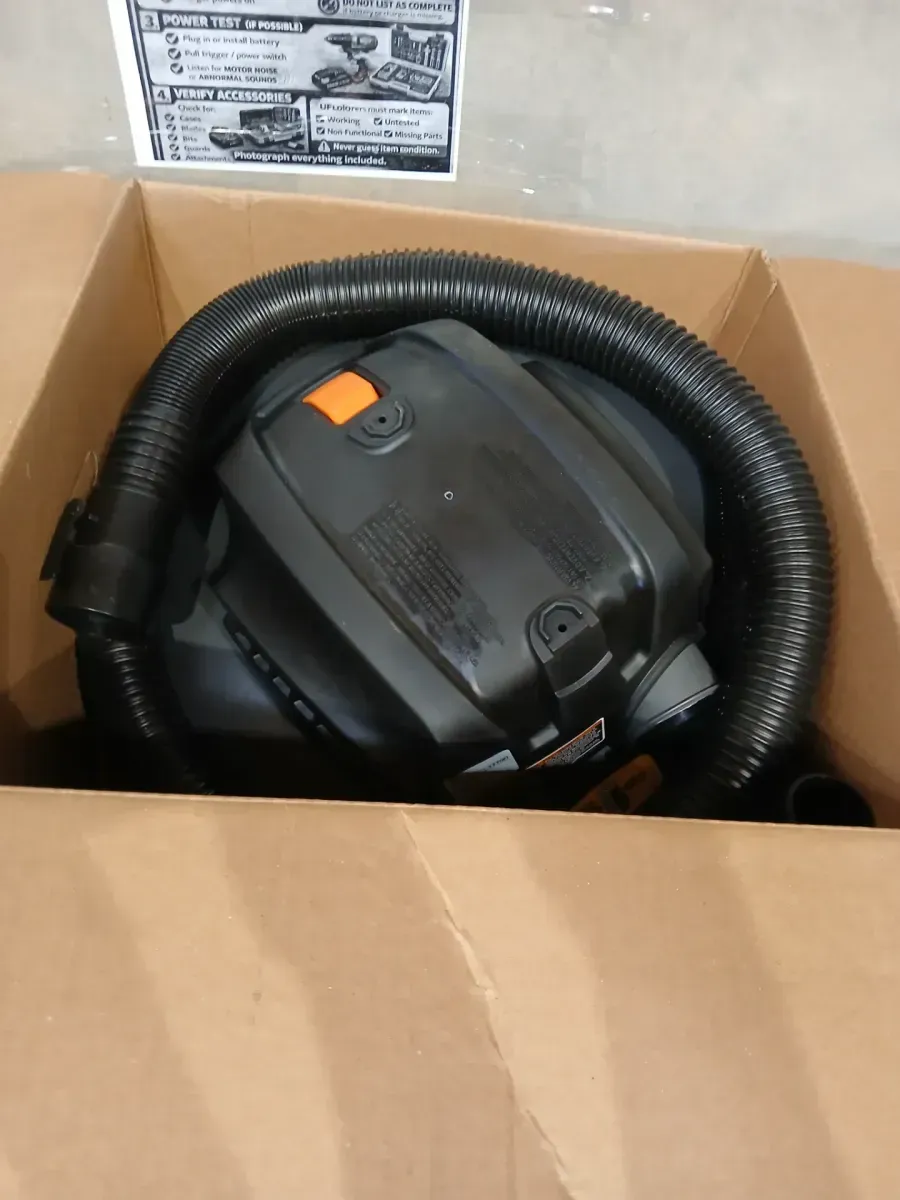 RIDGID 6 Gal. 3.5 Peak HP NXT Shop Vacuum Wet Dry Vac with General Debris Filter, Locking Hose and Attachments HD06001 - image 3