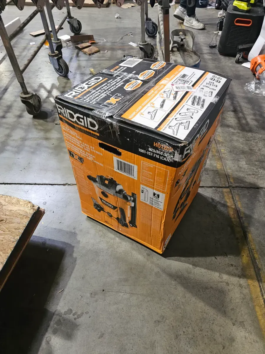 RIDGID 12 Gal. 5.0 Peak HP NXT Shop Vacuum Wet Dry Vac with General Debris Filter, Locking Hose and Attachments HD1200 - image 4