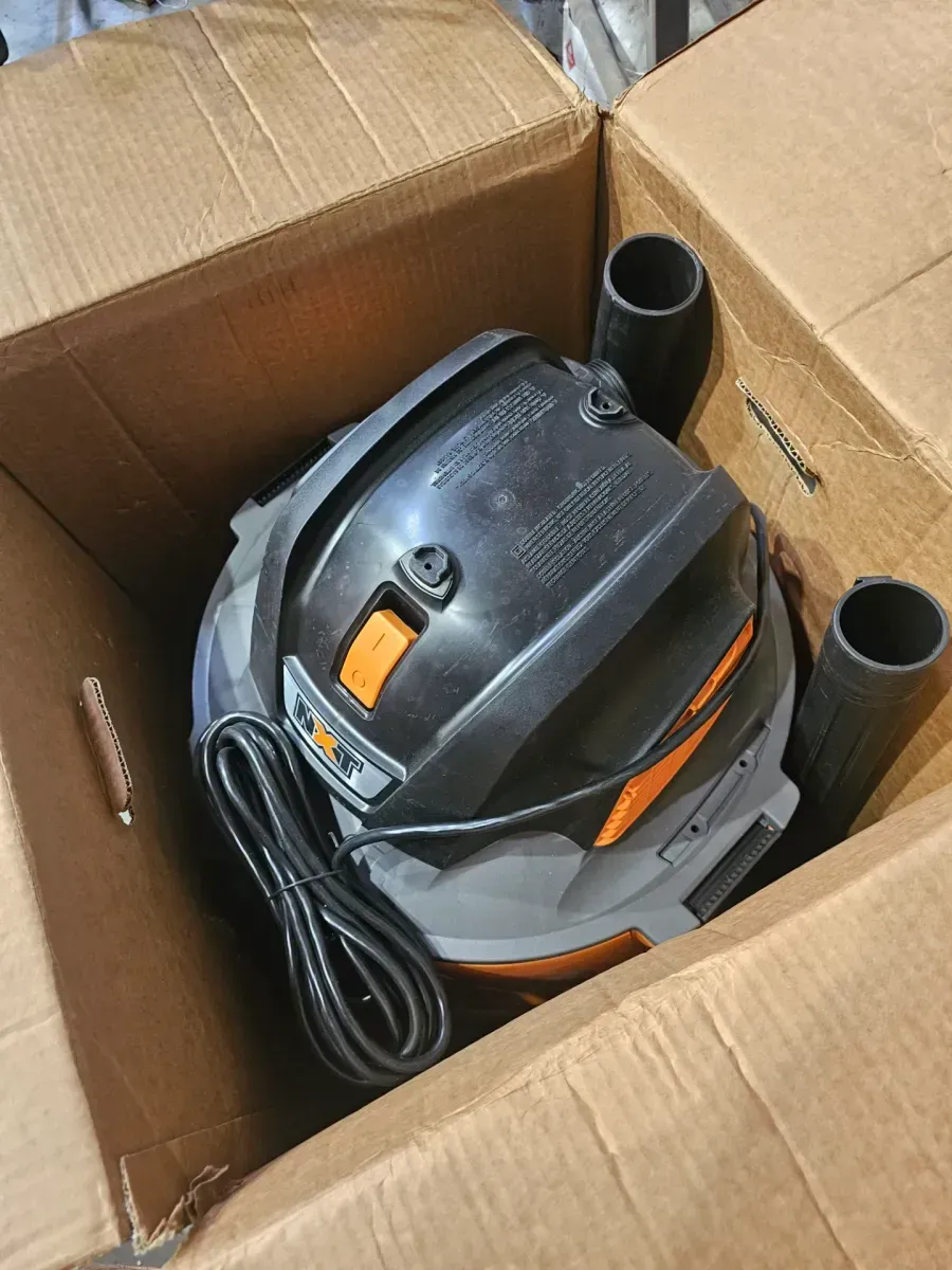 RIDGID 14 Gal. 6.0 Peak HP NXT Shop Vacuum Wet Dry Vac with Fine Dust Filter, Locking Hose, Wands and Attachments HD1400 - image 2