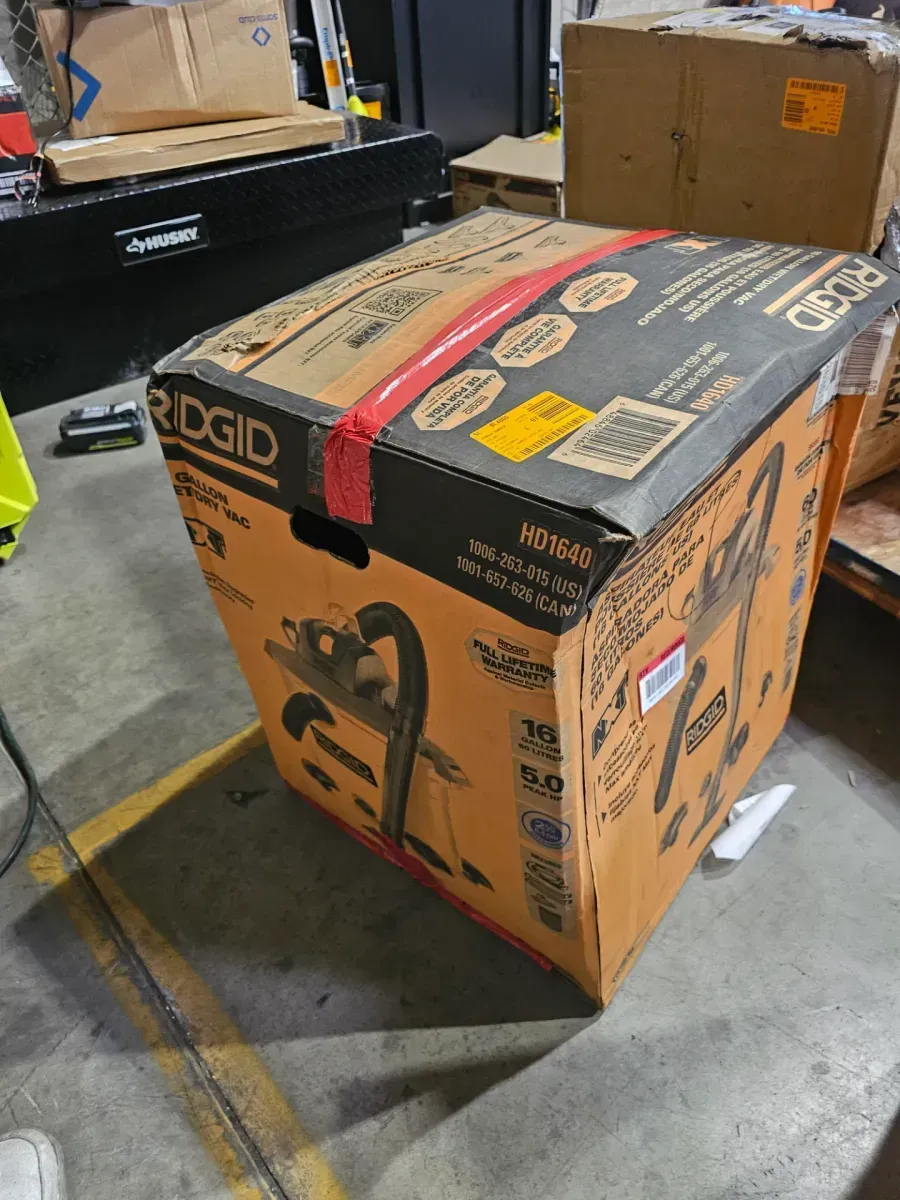 RIDGID 16 Gal. 5.0 Peak HP NXT Shop Vacuum Wet Dry Vac with General Debris Filter, Locking Hose and Attachments HD1640 - image 4