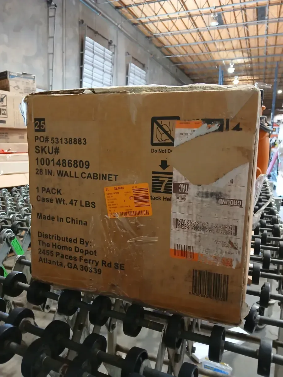 Husky Ready-to-Assemble 24-Gauge 1-Shelf Steel Wall Mounted Garage Cabinet in Black (28 in. W x 29.7 in. H x 12 in. D) - image 2