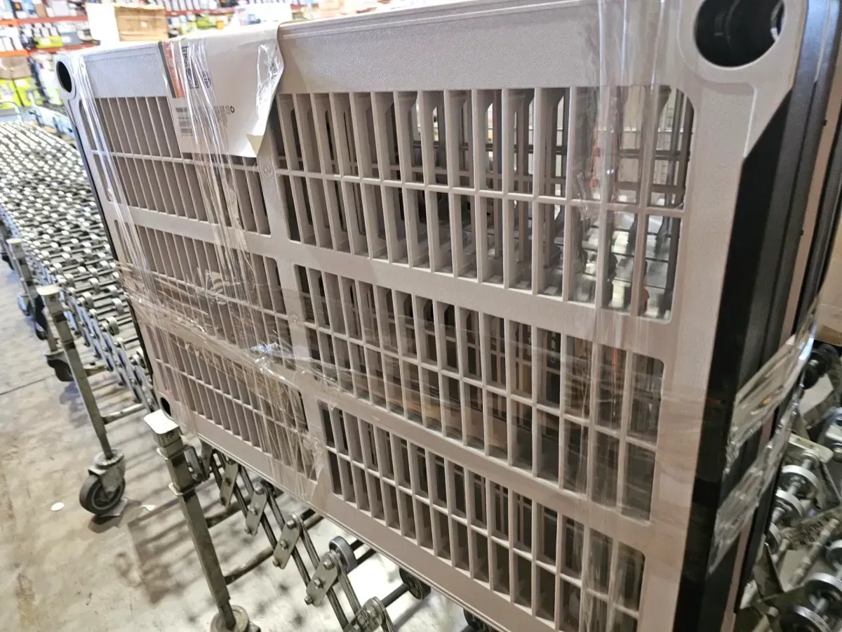 HDX 5-Tier Easy Assembly Multi-purpose Plastic Garage Storage Shelving Unit in Gray (36 in. W x 72 in. H x 24 in. D) - image 2