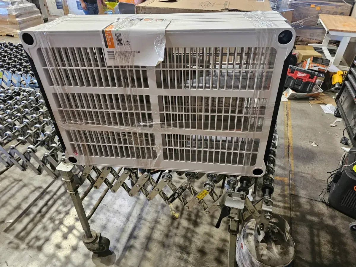 HDX 5-Tier Easy Assembly Multi-purpose Plastic Garage Storage Shelving Unit in Gray (36 in. W x 72 in. H x 24 in. D) - image 3