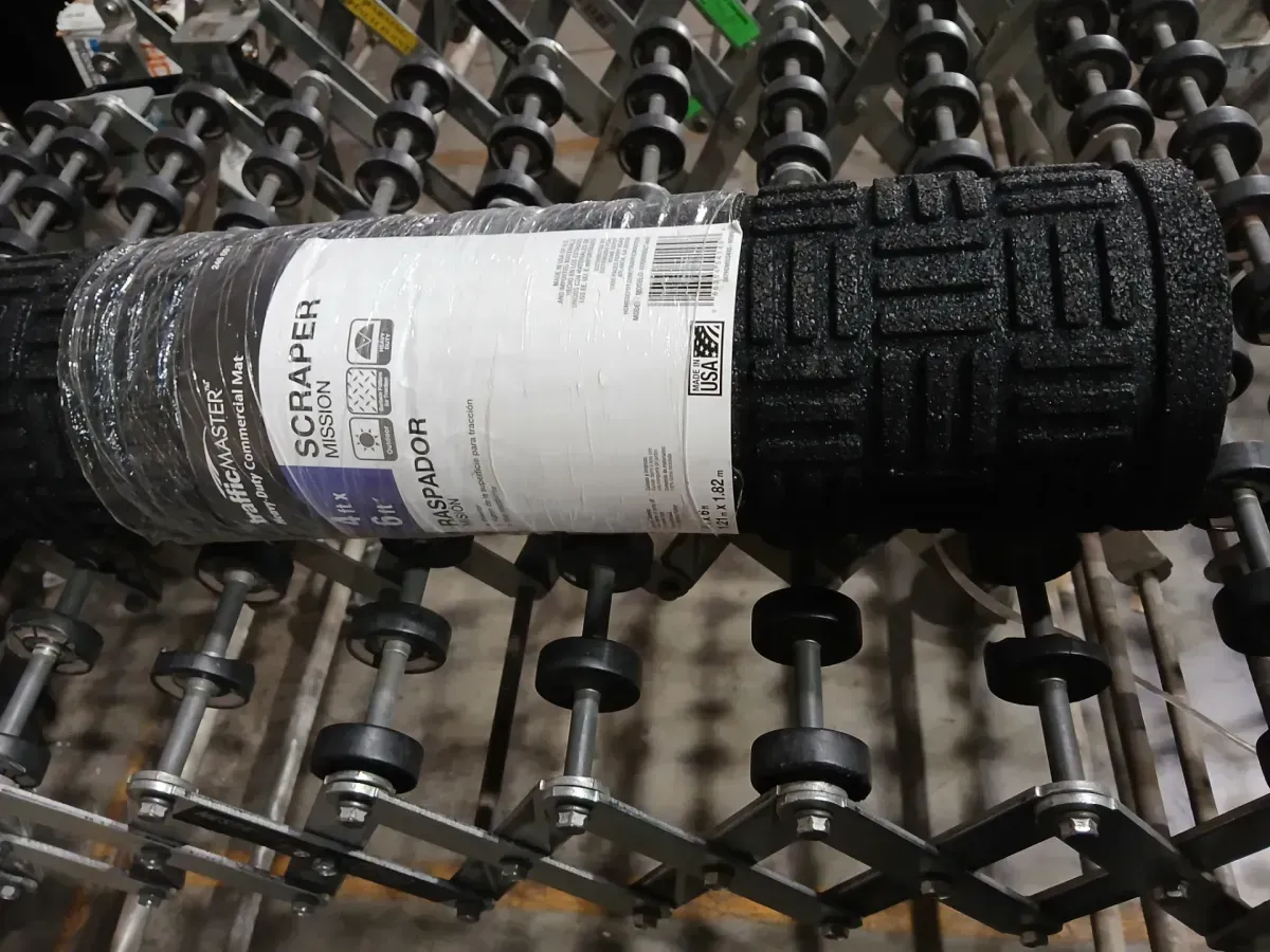 TrafficMaster Black 48 in. x 72 in. Recycled Rubber Commercial Door Mat - image 2