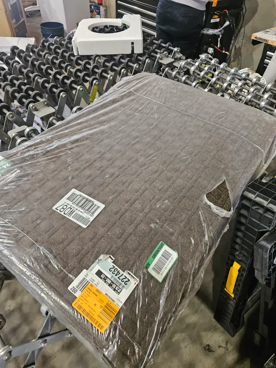 TrafficMaster Brown 24 in. x 36 in. Recycled Rubber and Synthetic Surface Non-Slip Indoor Outdoor Commercial Door Mat - image 2