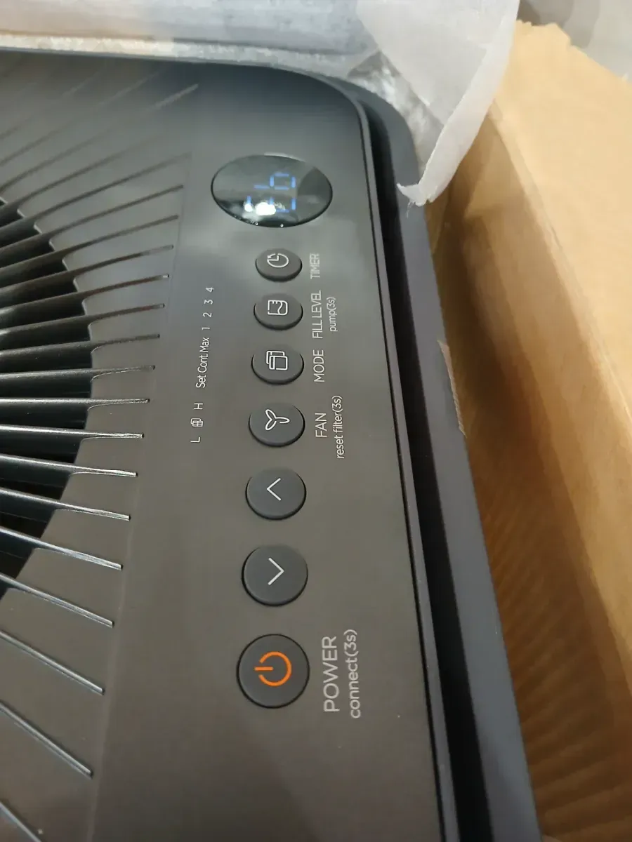 Midea 50 pt. Cube Dehumidifier with Pump up to 4,500 sq. ft. Most Efficient for Basement or Bedroom in Gray - image 6