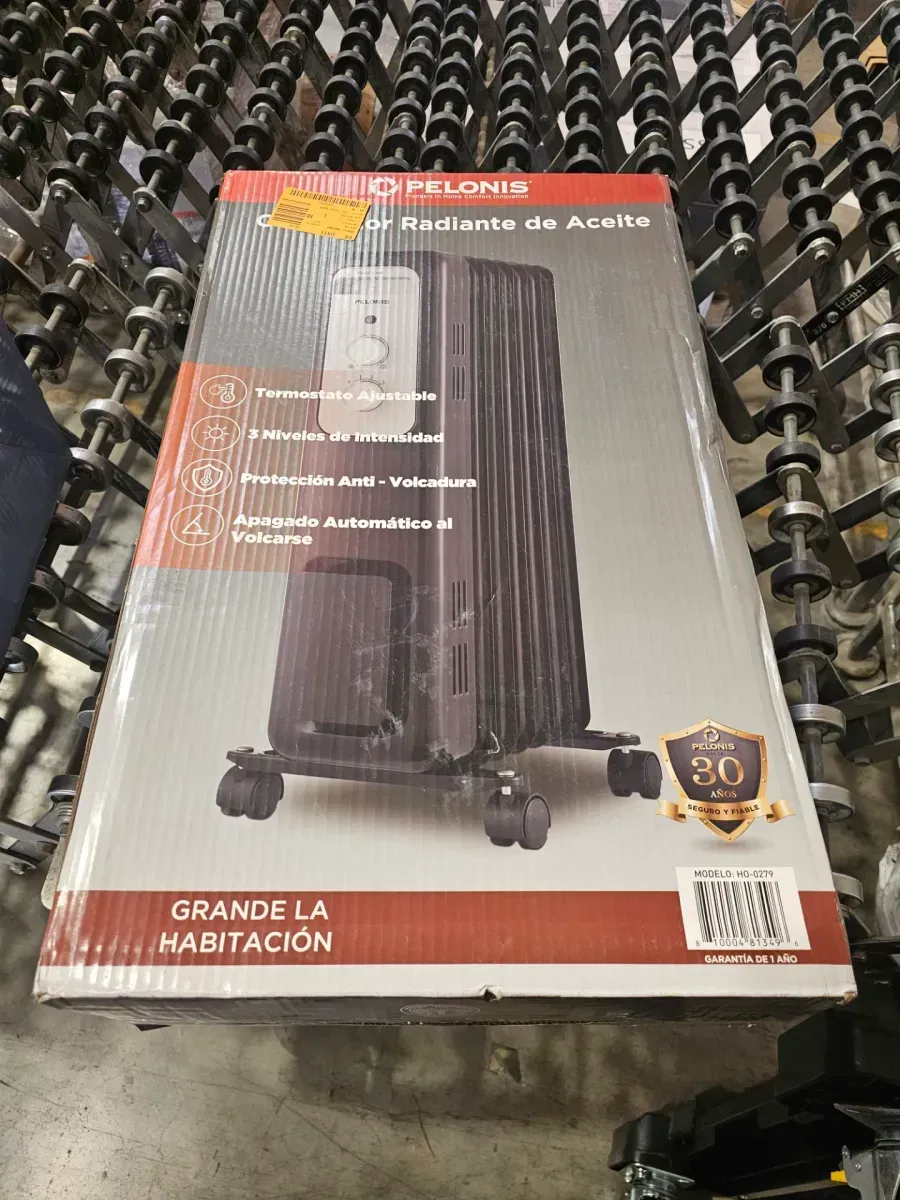 Pelonis 1,500-Watt Oil-Filled Radiant Electric Space Heater with Thermostat - image 4