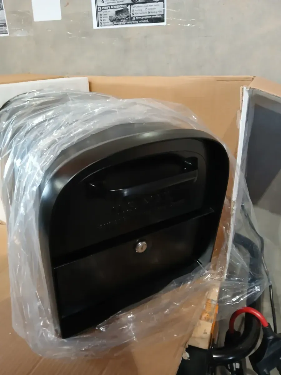 Architectural Mailboxes Oasis 360 Black, Large, Steel, Locking Parcel Mailbox with 2-Access Doors - image 5