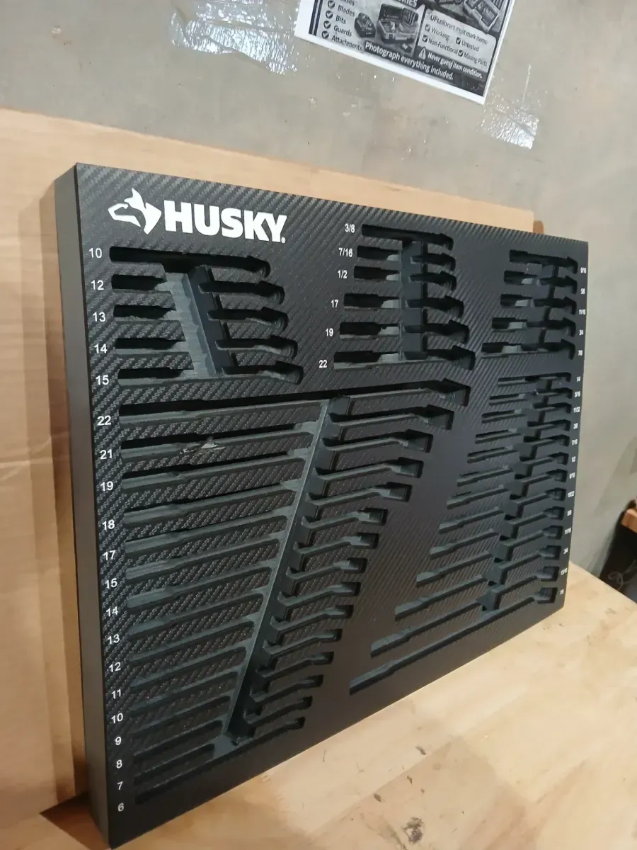 Husky EVA Tray for 44-Piece Combination Wrench Set (SAE and MM) - image 5