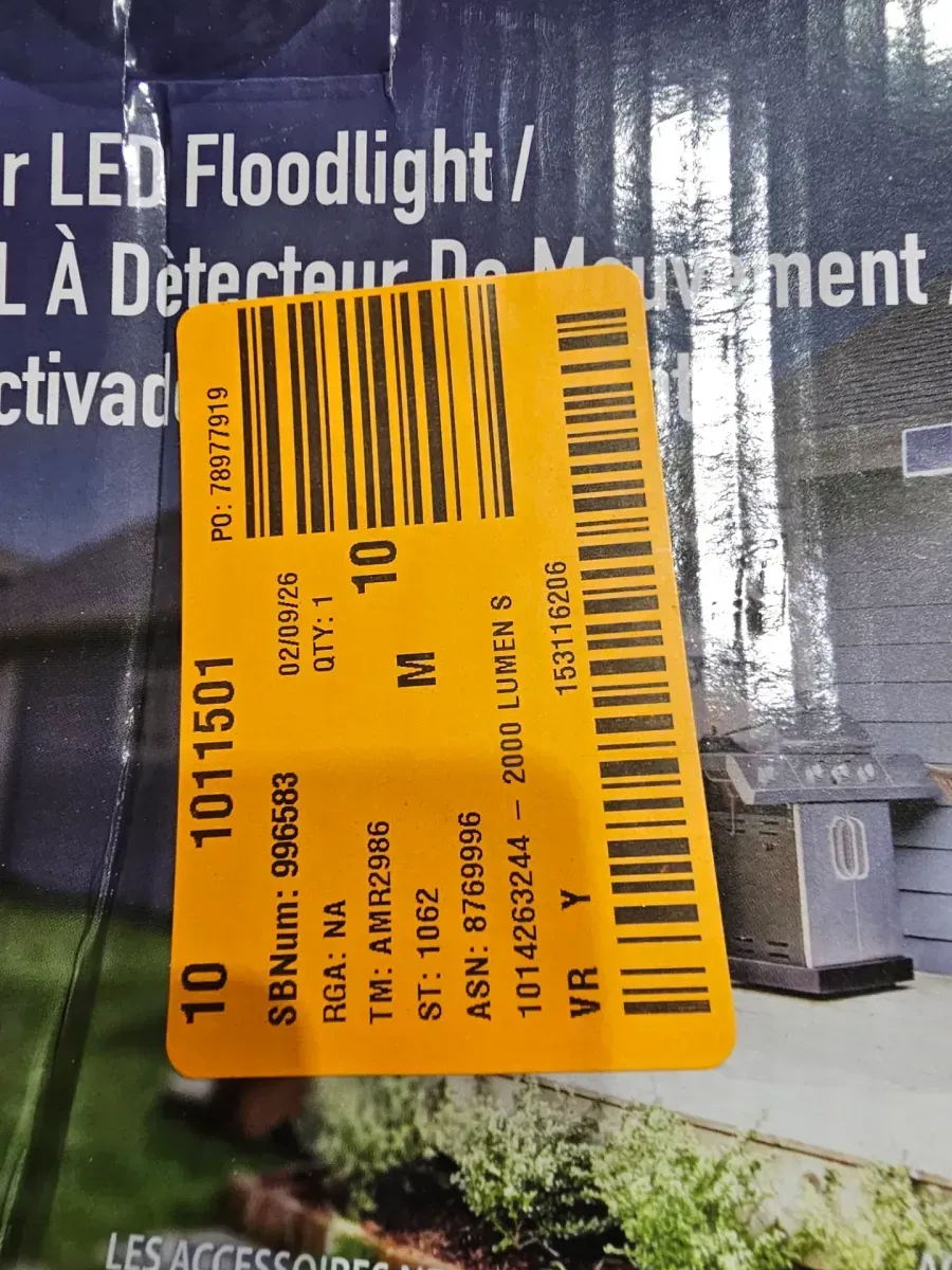 KODA 2000 Lumen Solar White Motion Sensing Integrated LED Security Flood Light - image 5