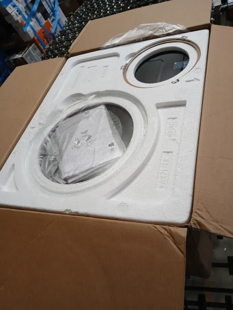 17.32 in. 0.7 cu. ft. Countertop Microwave in Black with Auto Cook, Express Cook, Child Safety Lock - image 3