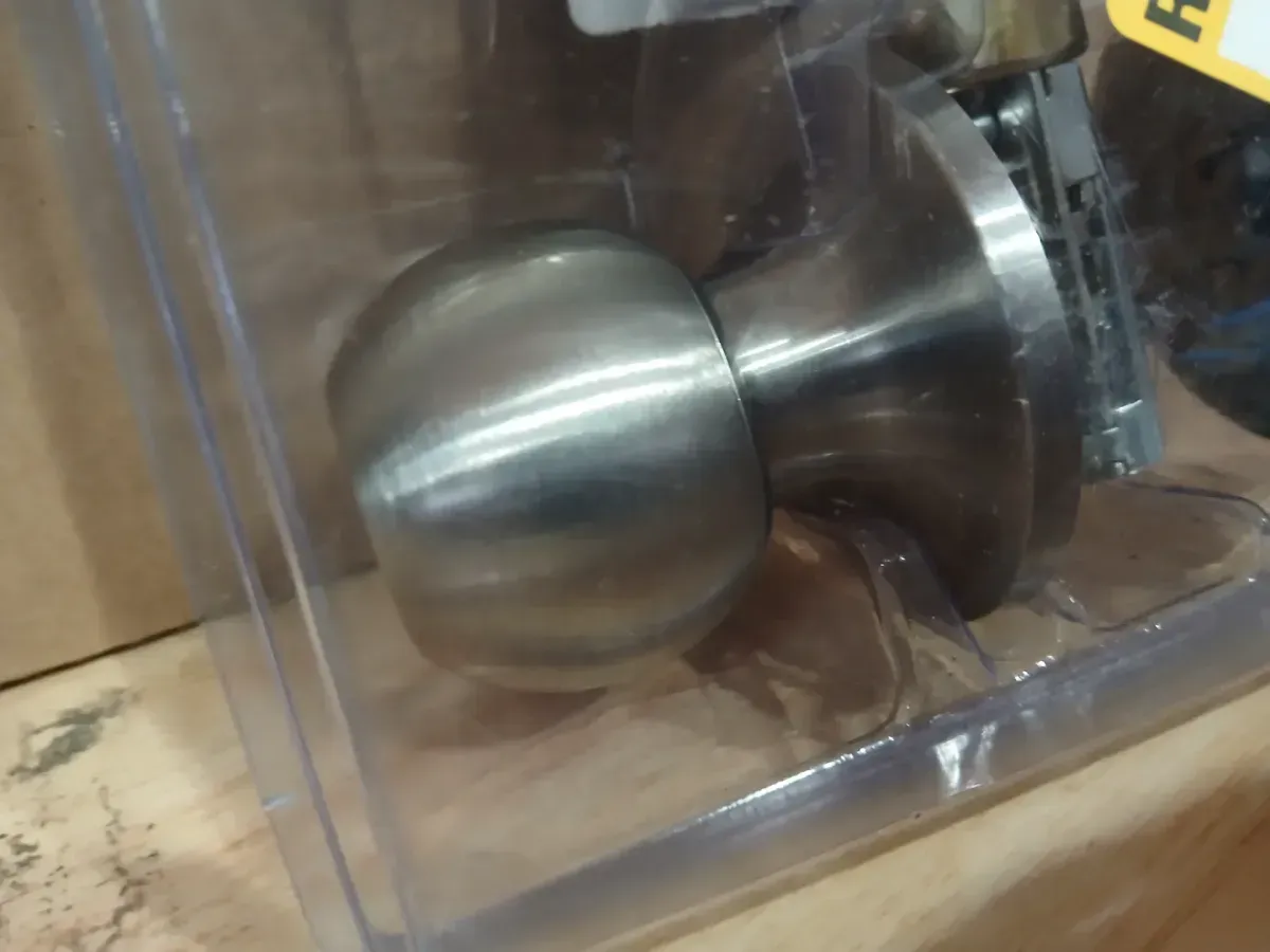 TOLEDO Avila Stainless Steel Keyed Entry Door Knob Lock Set - image 3