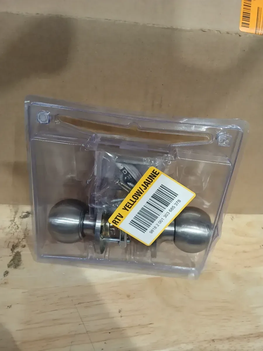 TOLEDO Avila Stainless Steel Keyed Entry Door Knob Lock Set - image 4