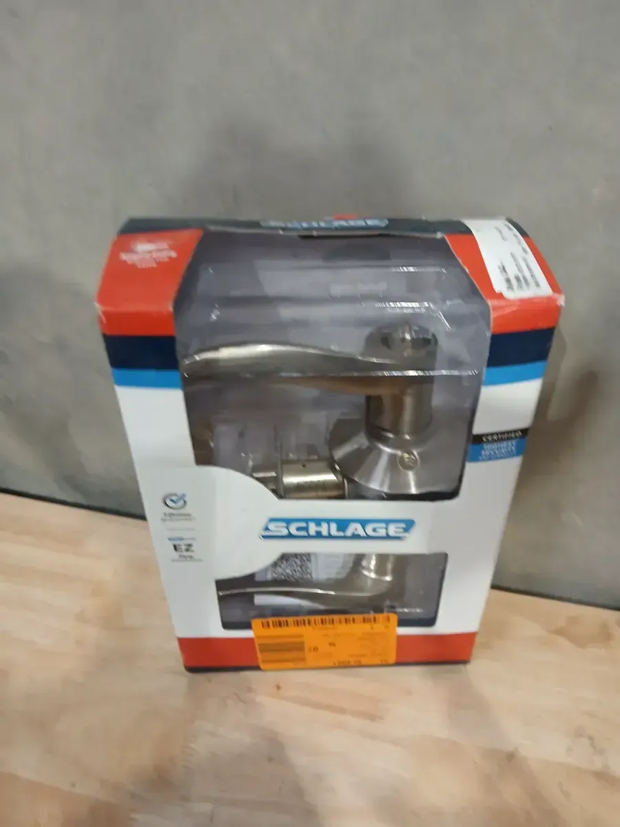 Schlage Sacramento Satin Nickel Keyed Entry Door Handle - image 4