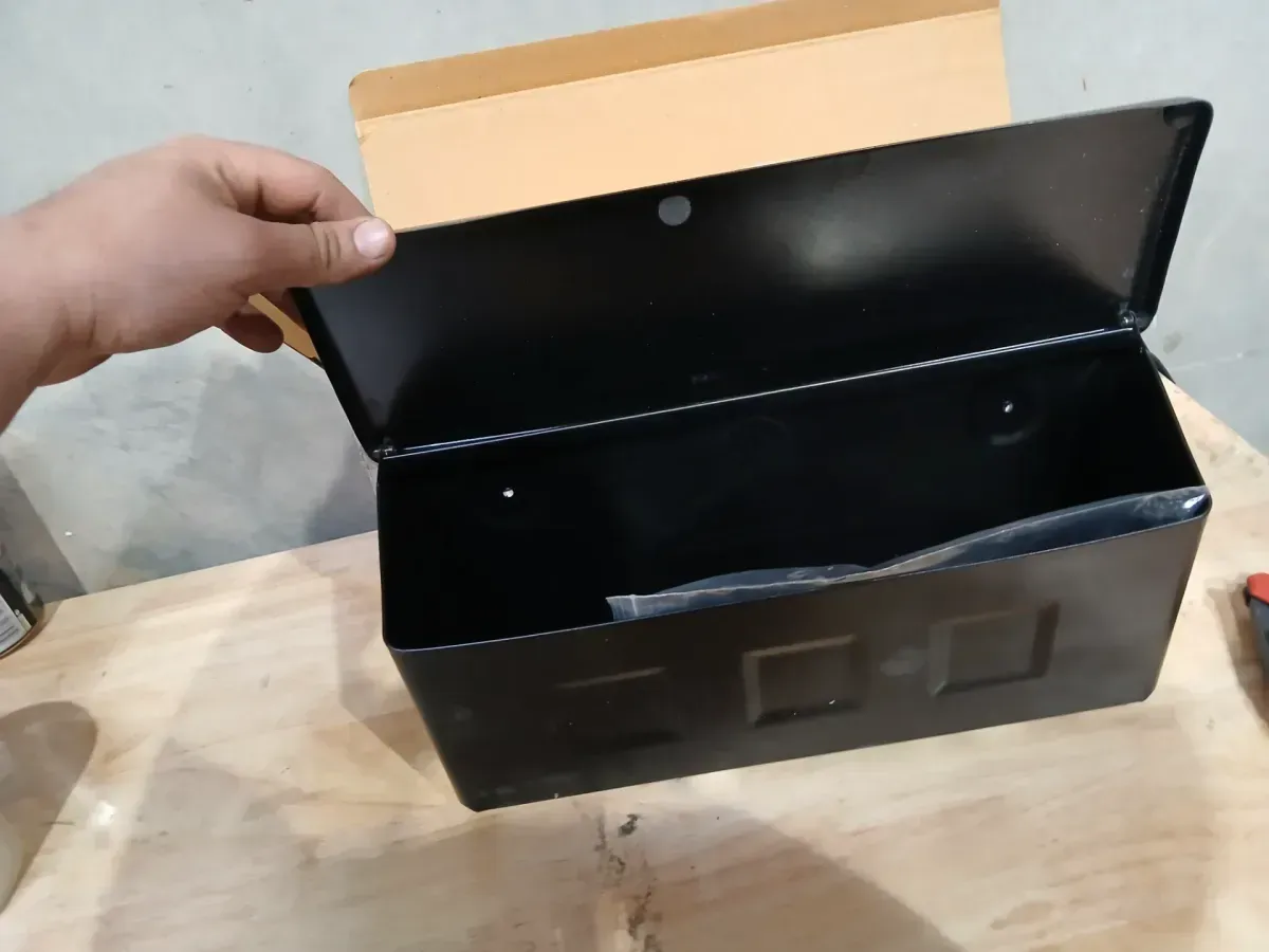  Architectural Mailboxes Wayland Black, Small, Steel, Wall Mount Mailbox - image 4