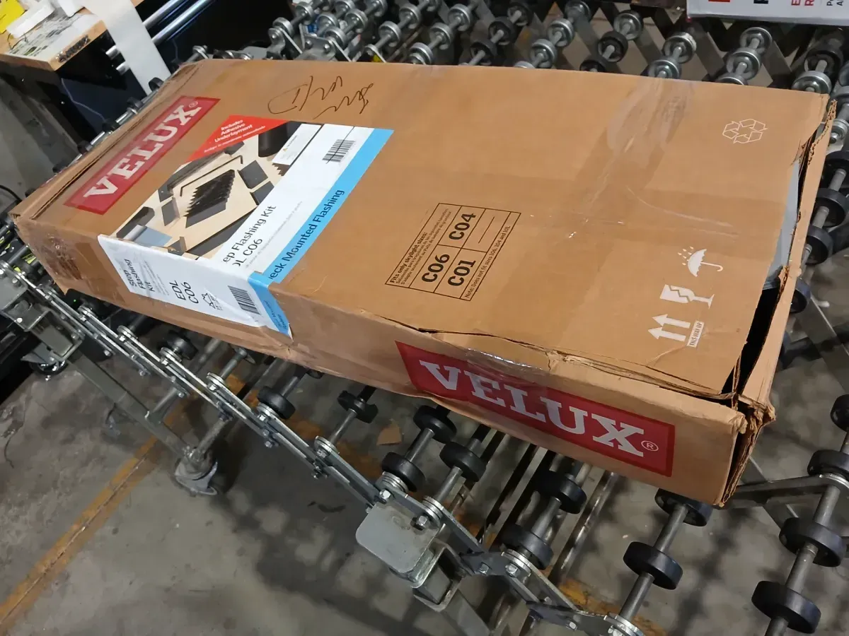 VELUX C01, C04, C06 Low-Profile Flashing with Adhesive Underlayment for Deck Mount Skylight - image 2