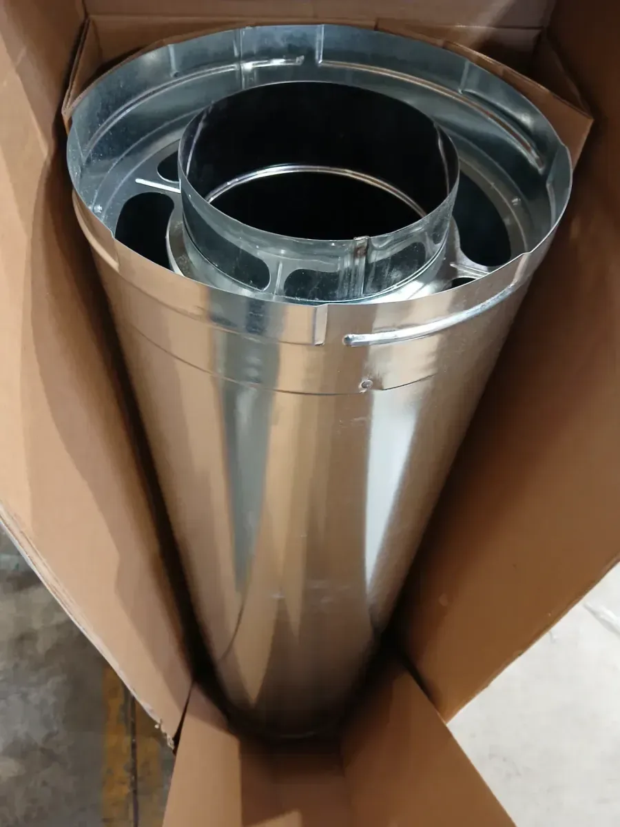 DuraVent DuraPlus All-Fuel Chimney  6in. X 36in. Diameter Chimney Pipe - image 5