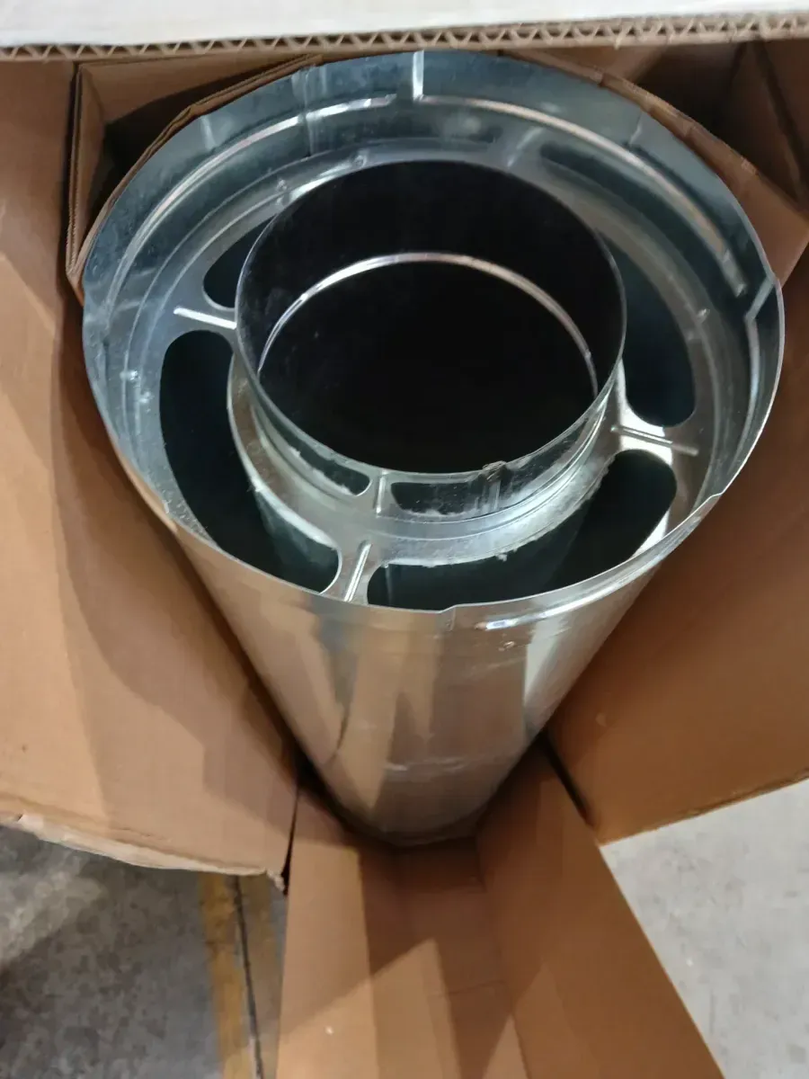 DuraVent DuraPlus All-Fuel Chimney  6in. X 36in. Diameter Chimney Pipe - image 4