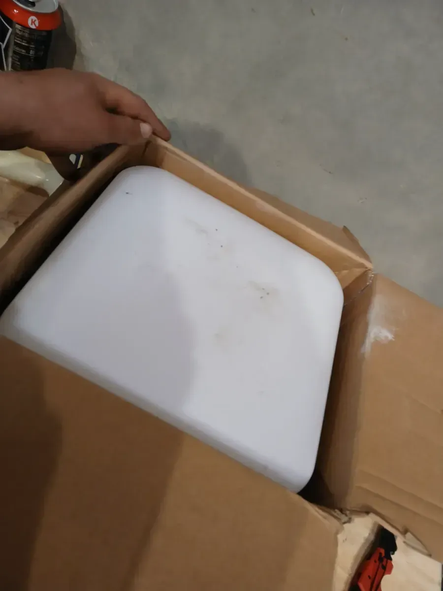 Commercial Electric 50 CFM Ceiling/Wall Mount Roomside Installation Bathroom Exhaust Fan with Adjustable CCT LED, Night Light, ENERGY STAR - image 3