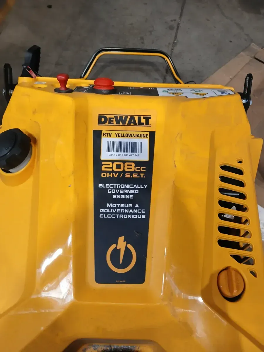 DEWALT 21 in. 60-Volt Max Cordless Electric Single Stage Snow Blower (Tool Only) - image 5