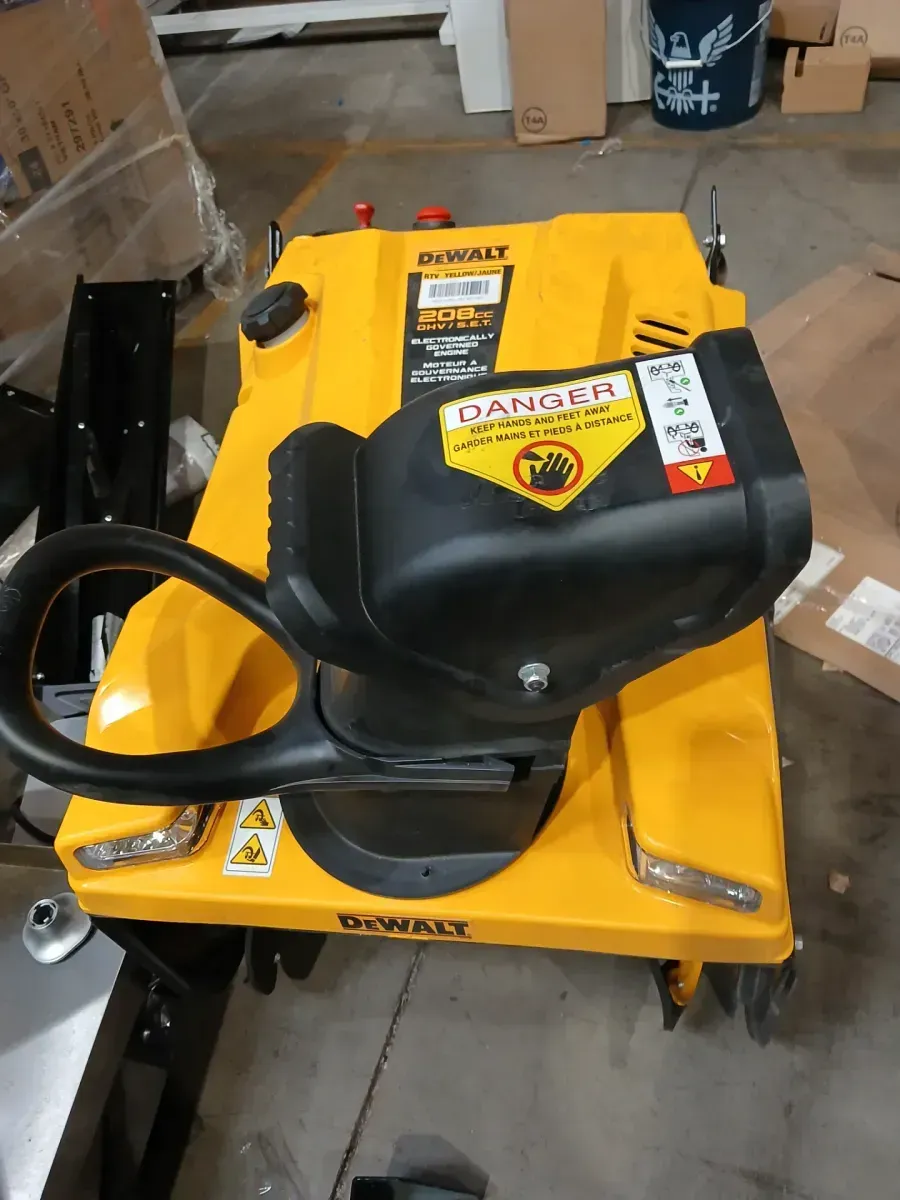 DEWALT 21 in. 60-Volt Max Cordless Electric Single Stage Snow Blower (Tool Only) - image 2