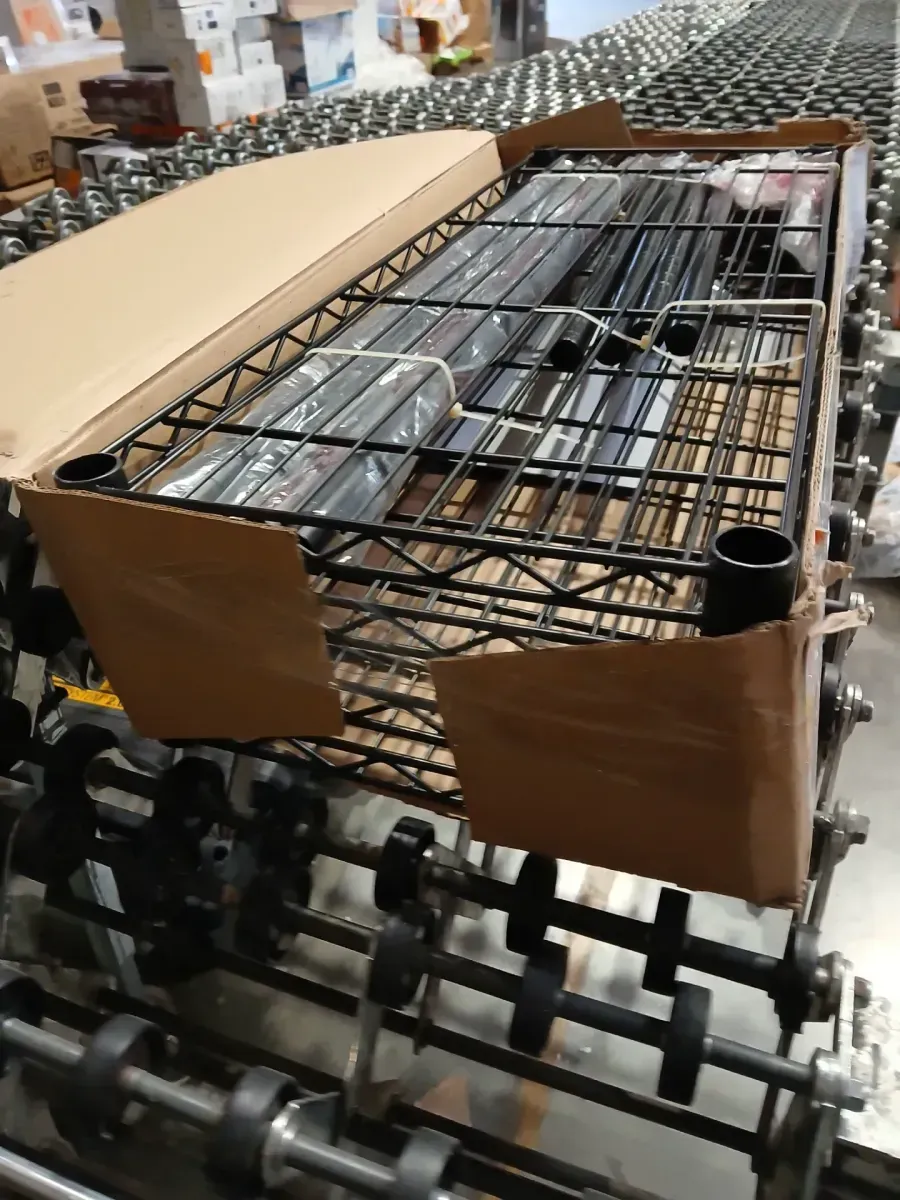 HDX 4-Tier Steel Wire Shelving Unit in Black (36 in. W x 54 in. H x 14 in. D) - image 4