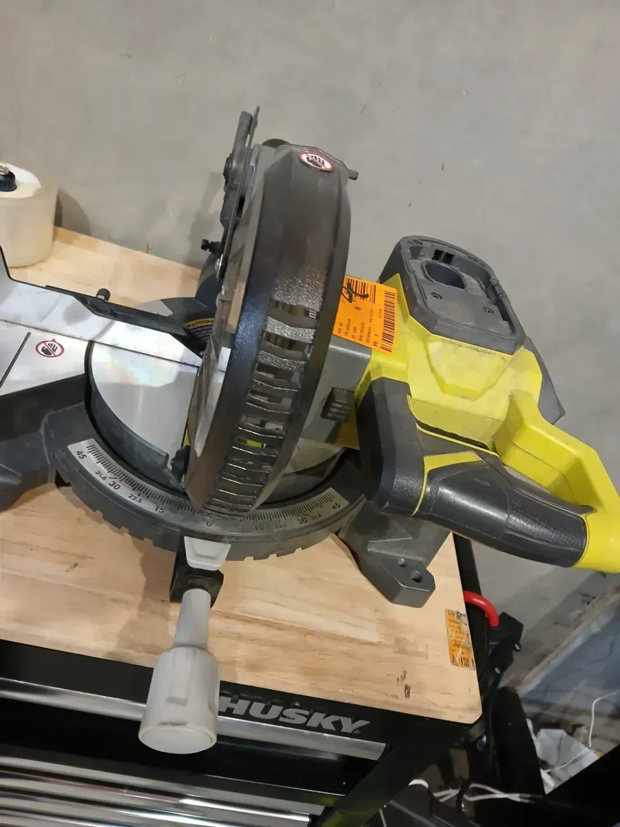 RYOBI 14 Amp Corded 10 in. Compound Miter Saw with LED Cutline Indicator - image 3