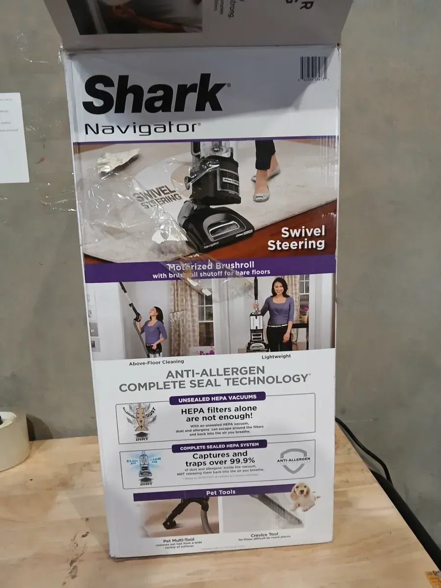 Shark Navigator Lift-Away DLX Bagless, Corded, Upright Vacuum Cleaner with Detachable Canister and HEPA Filter for Pet Hair - image 2