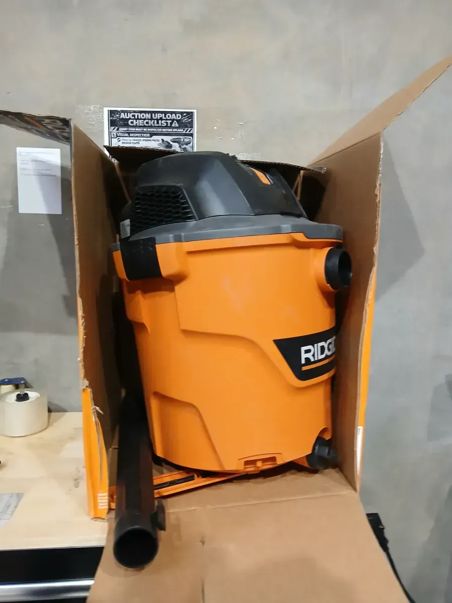 RIDGID 12 Gal. 5.0 Peak HP NXT Shop Vacuum Wet Dry Vac with General Debris Filter, Locking Hose and Attachments HD1200 - image 3