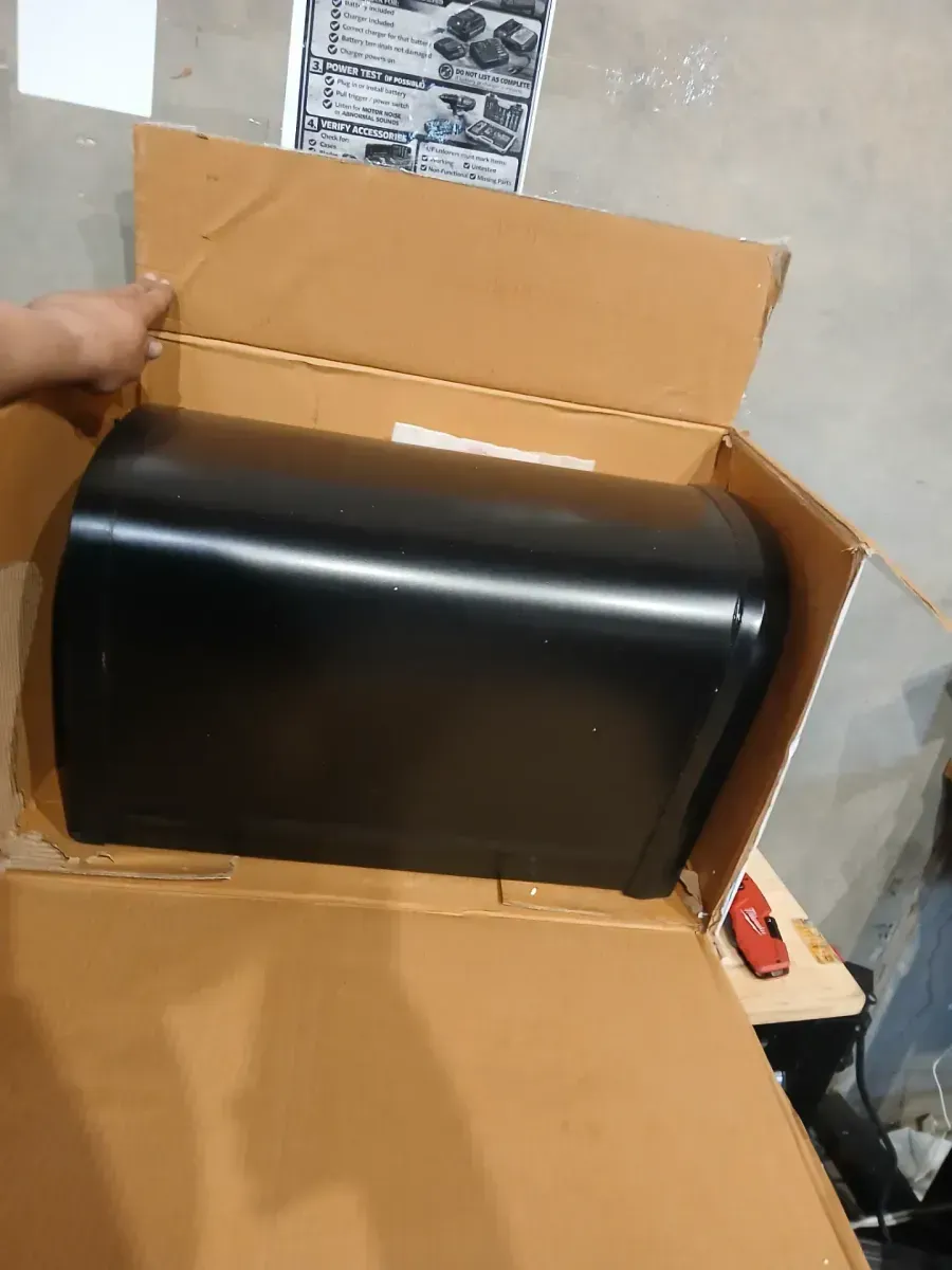 Architectural Mailboxes Oasis 360 Black, Large, Steel, Locking Parcel Mailbox with 2-Access Doors - image 3