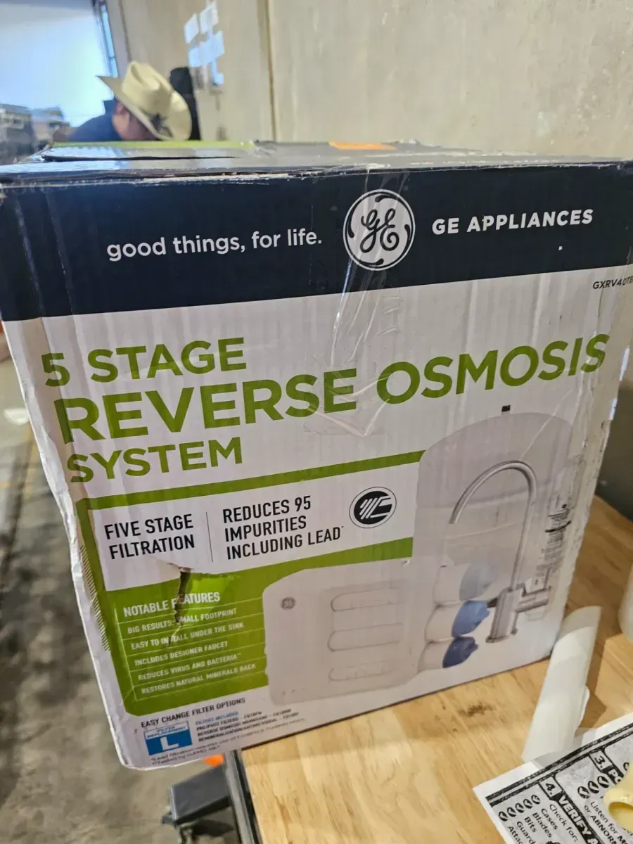 GE Under Sink 5 Stage Premium Reverse Osmosis Water Filtration System - image 2
