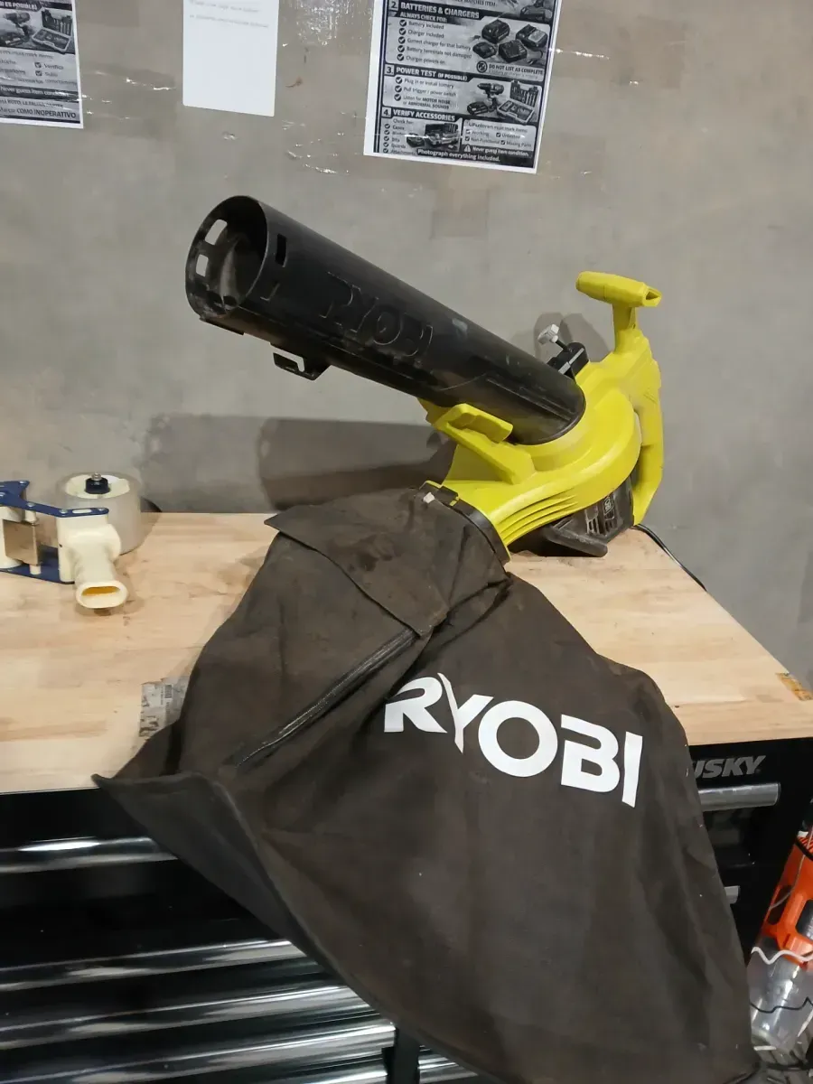 RYOBI 40V Vac Attack Cordless Battery Leaf Vacuum/Mulcher (Tool Only) - image 2