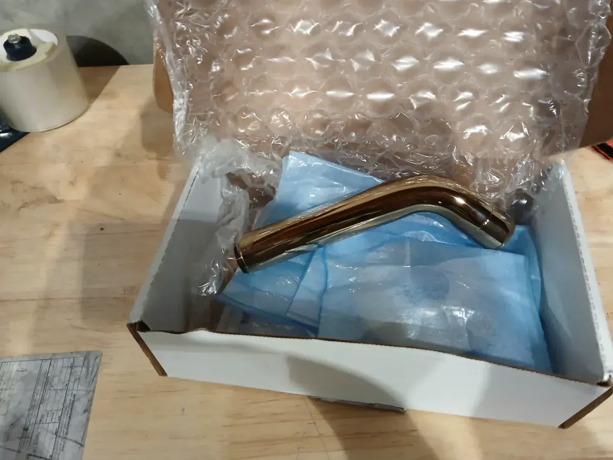 KOHLER 7-1/2 in. Shower Arm and Flange in Polished Chrome - image 3