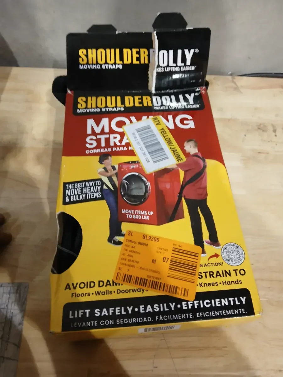 SHOULDER DOLLY ShoulderDolly 12 ft L x 5 in. W Moving Straps for items up to 800 Lb - image 2