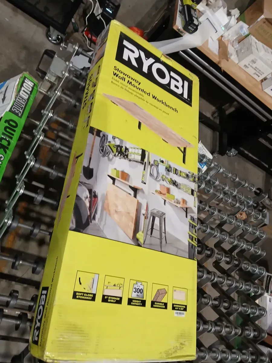 RYOBI RYOBI Stowaway Wall Mounted Folding Workbench Table - image 2