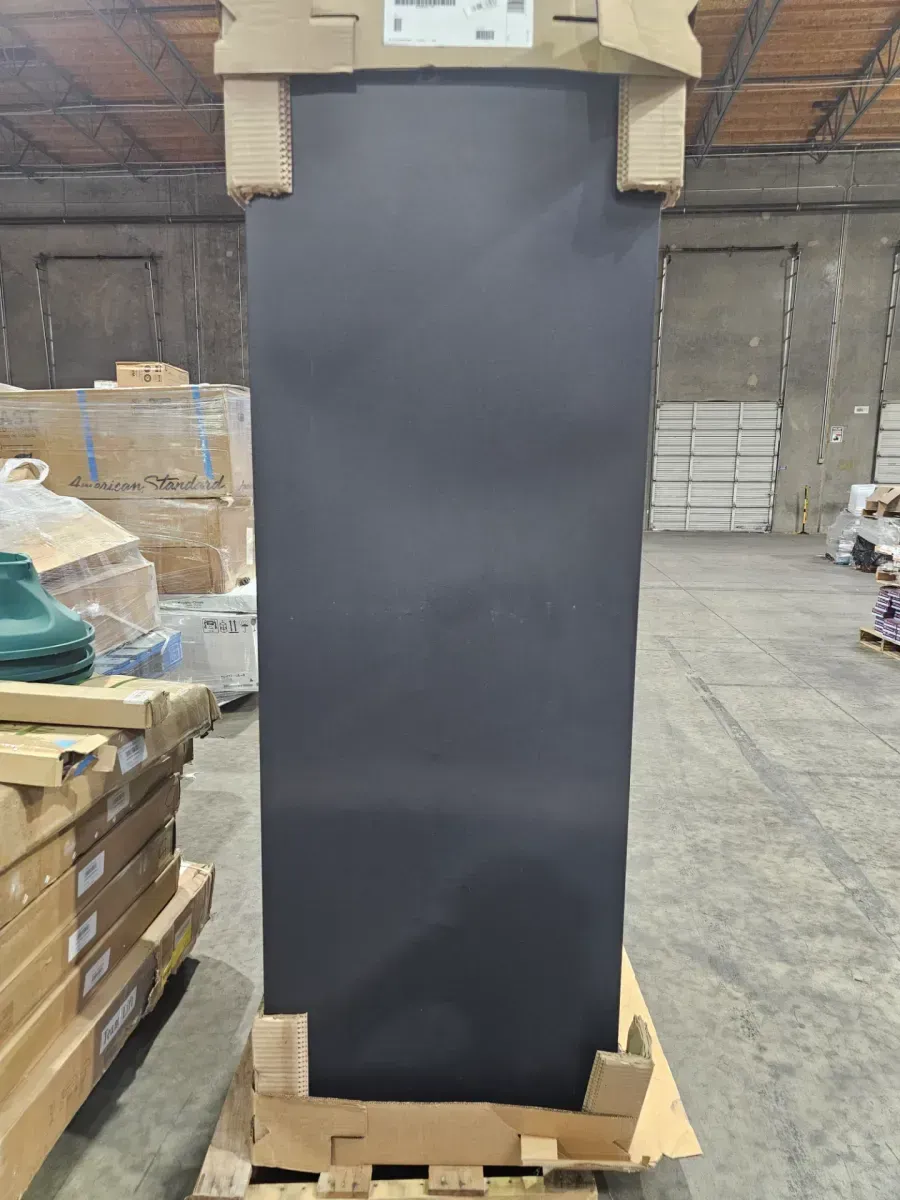 Husky Regular Duty 46 in. W x 72 in. H x 24 in. D 4-Shelf 22-Gauge Steel Freestanding Garage Storage Cabinet in Black and Gray - image 7