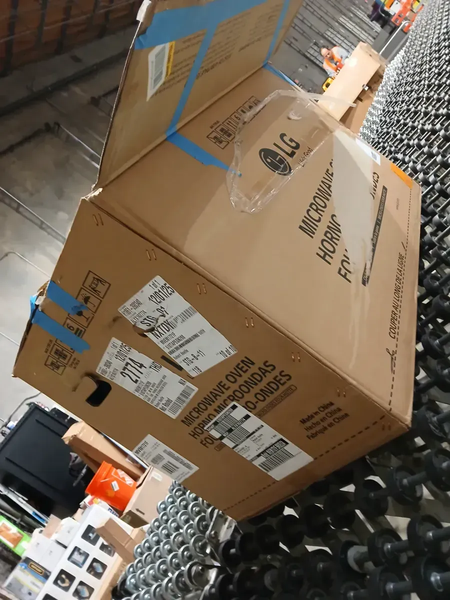 LG 1.7 cu. ft. 30 in. Width Over-the-Range Microwave with EasyClean in Stainless Steel - image 2